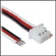 8" Micro Futaba Servo Lead - 28AWG Futaba Wire & 1.25mm 1x3 Connector